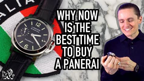 panerai unboxing|My First Panerai Watch + Why Now Is The BEST Time To Buy.